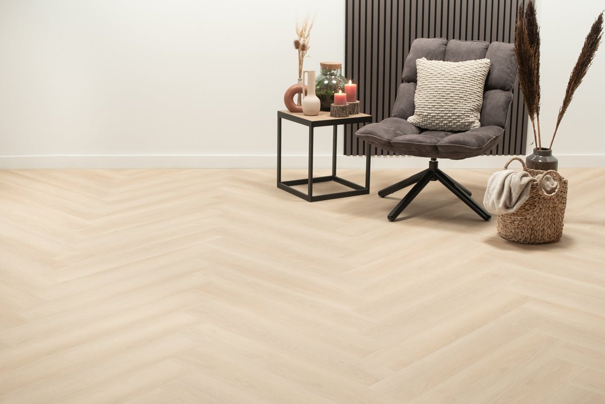 Floer Walvisgraat Plak PVC Balein Beige 2.0 FLR-3521