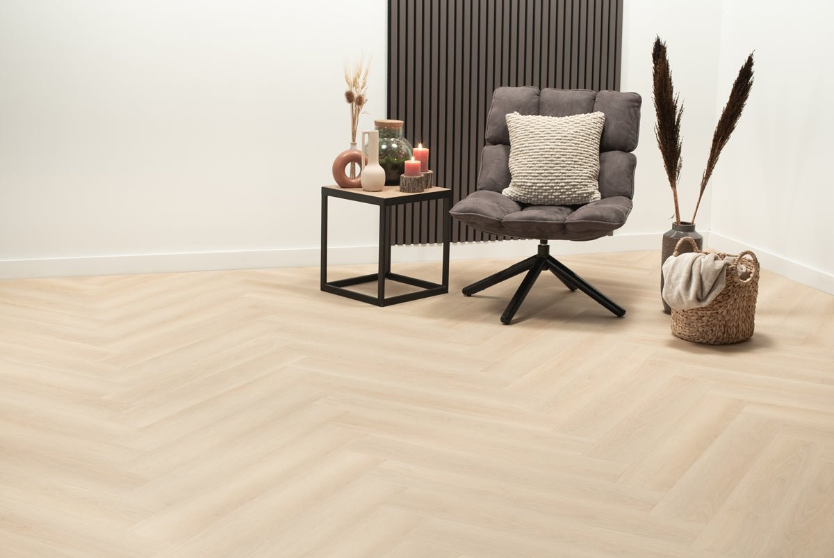 Floer Walvisgraat Plak PVC Balein Beige 2.0 FLR-3521