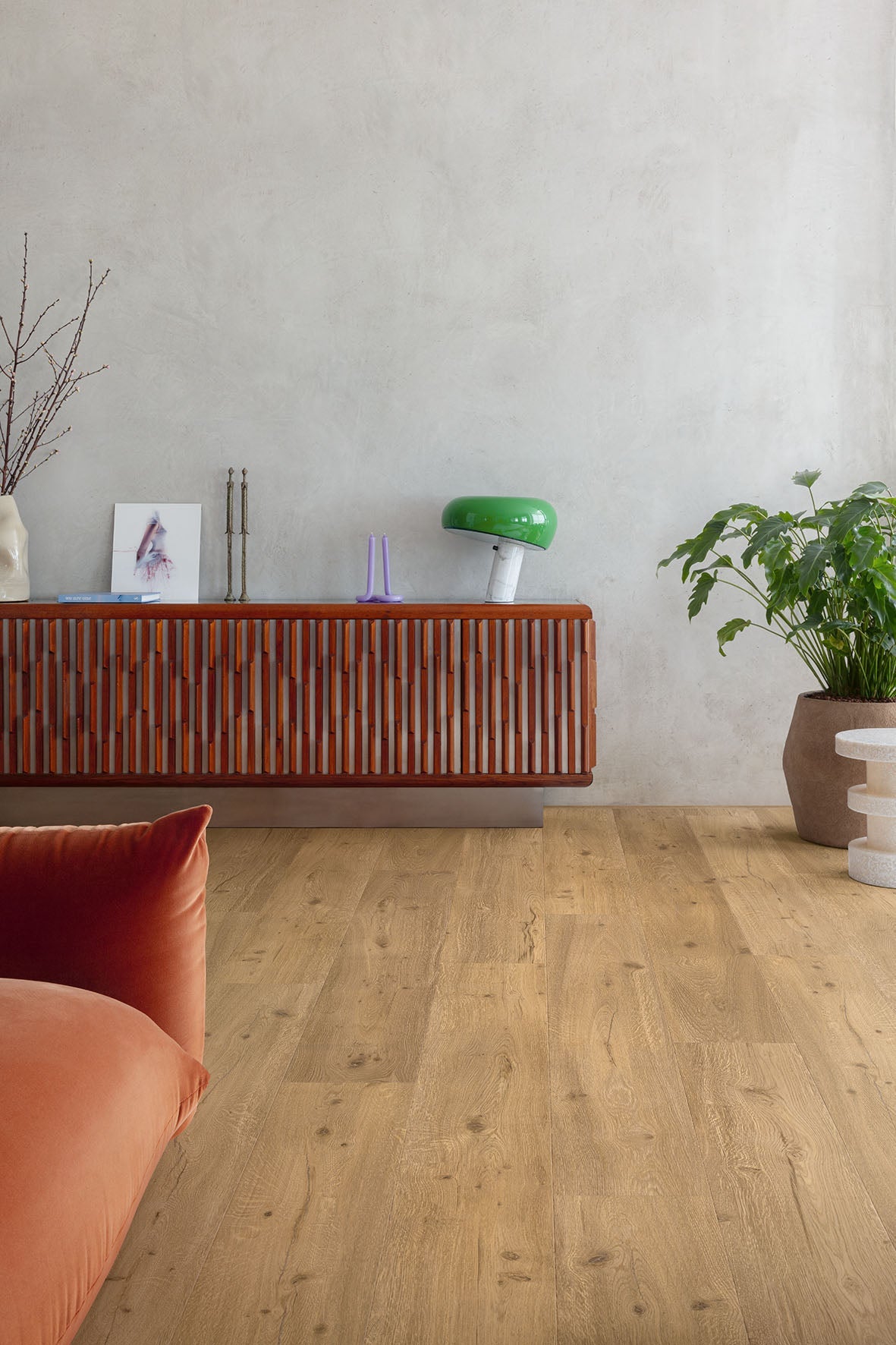 Floorify Lange Plank Caramello FG039 Plak PVC - Solza.nl