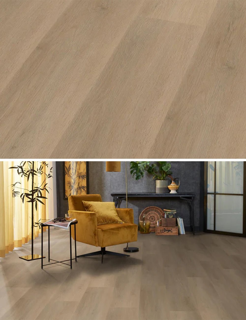 Ambiant Sentima Beige Click PVC 
