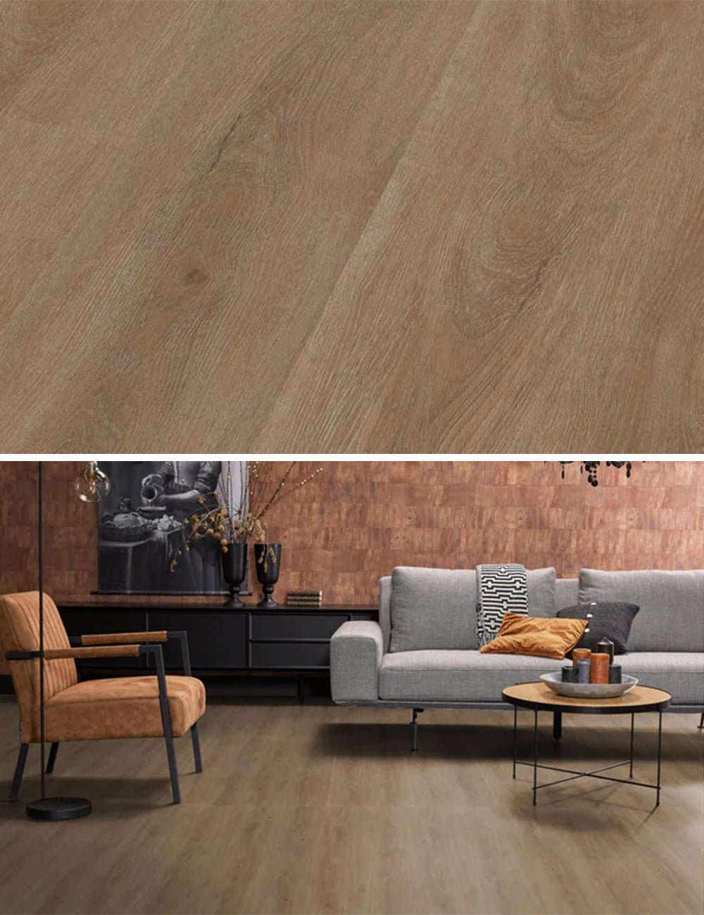 Ambiant Robusto Dark Oak Click PVC SRC