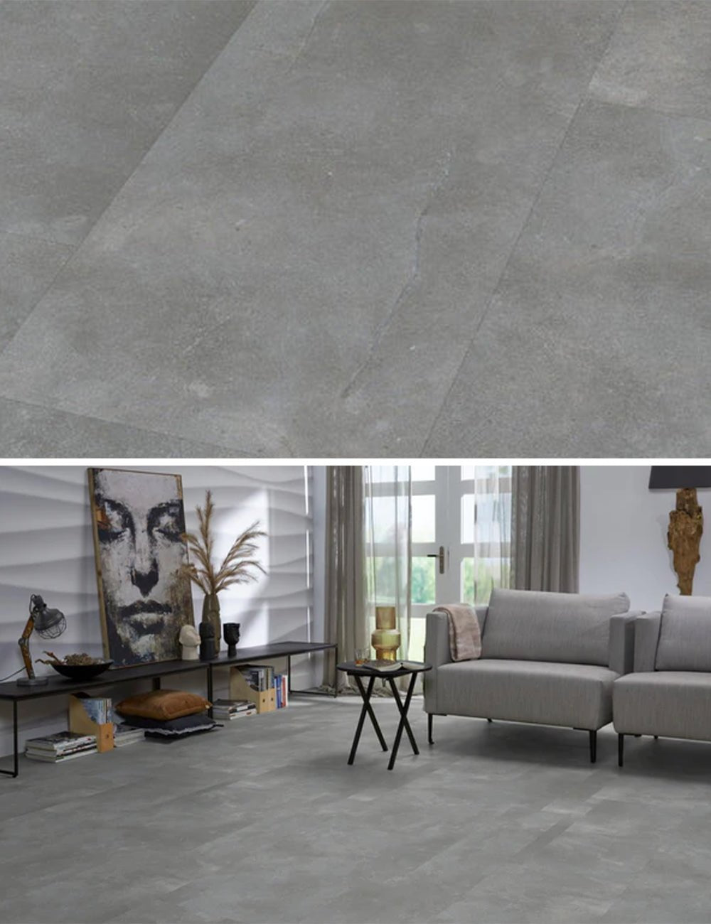 Ambiant Piazzo Grey Click PVC SRC