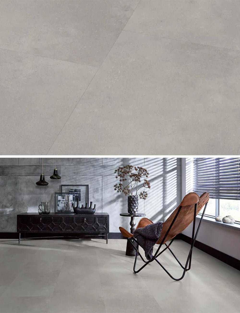 Ambiant Sarino Grey Click PVC