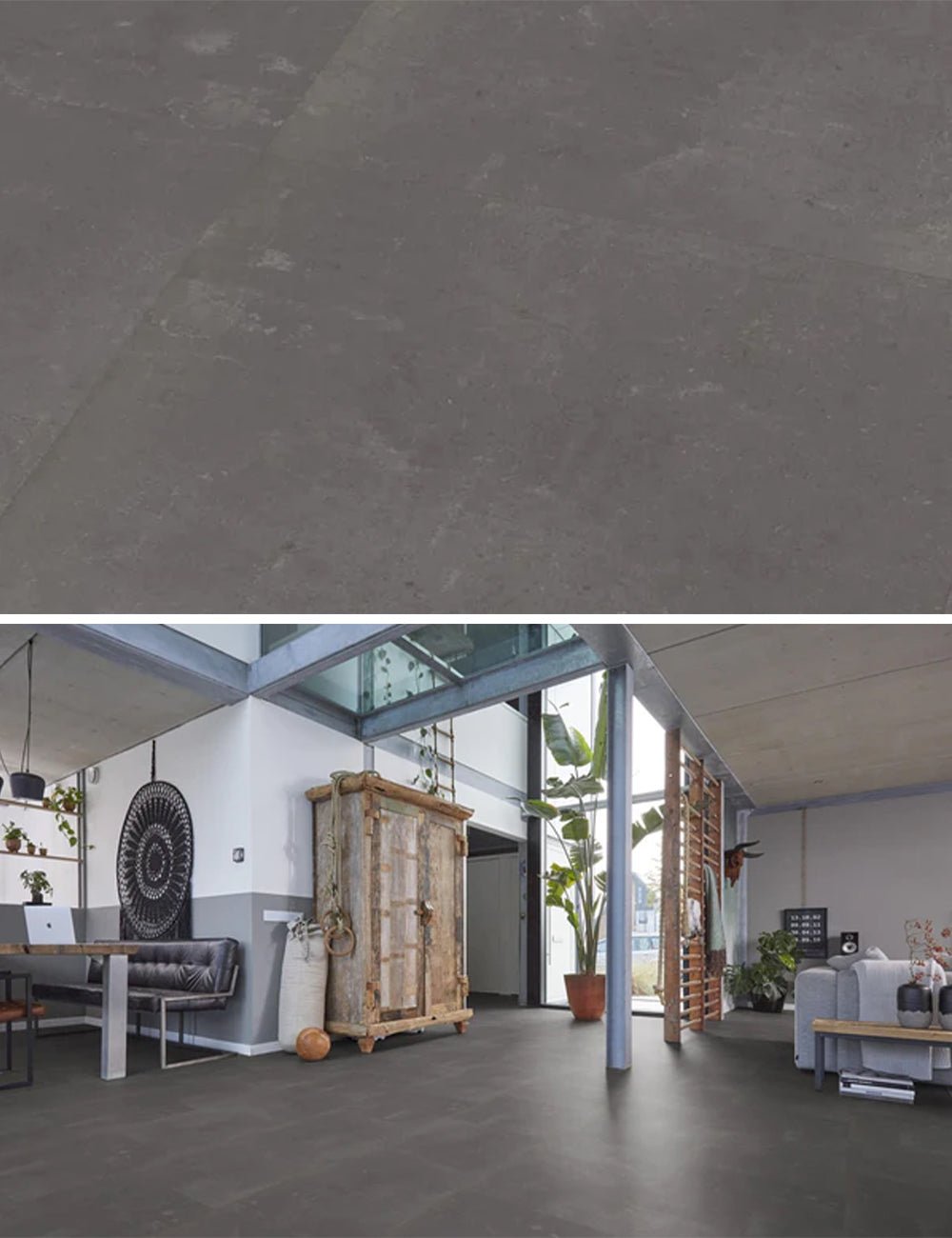 Ambiant Ceramo Anthracite Click PVC SRC