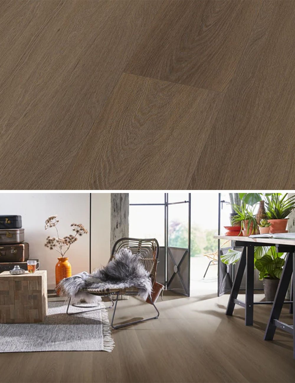 Ambiant Estino Brown Plak PVC