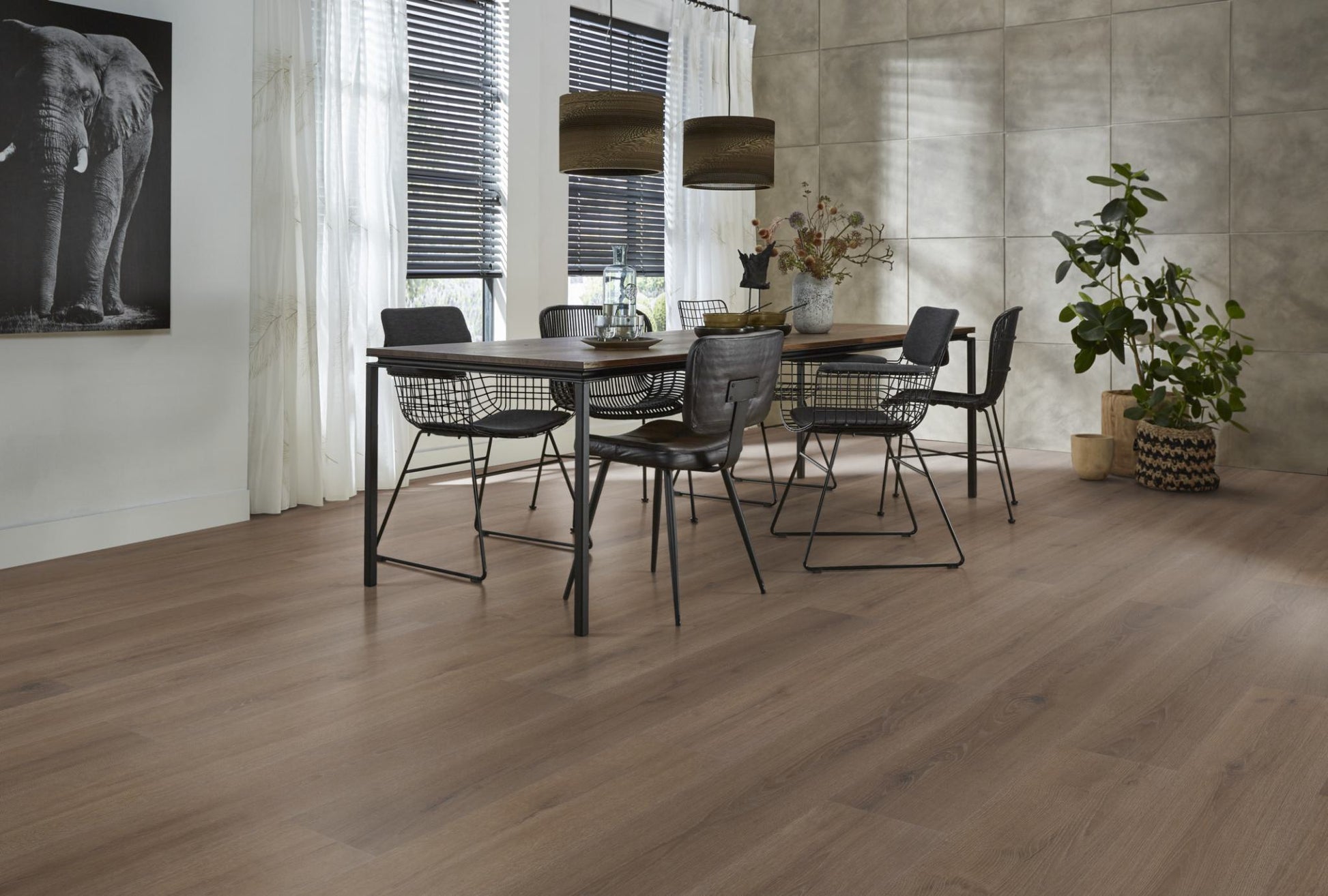 Floorlife Greenford Brown Dryback PVC - 6070101519 - Solza.nl