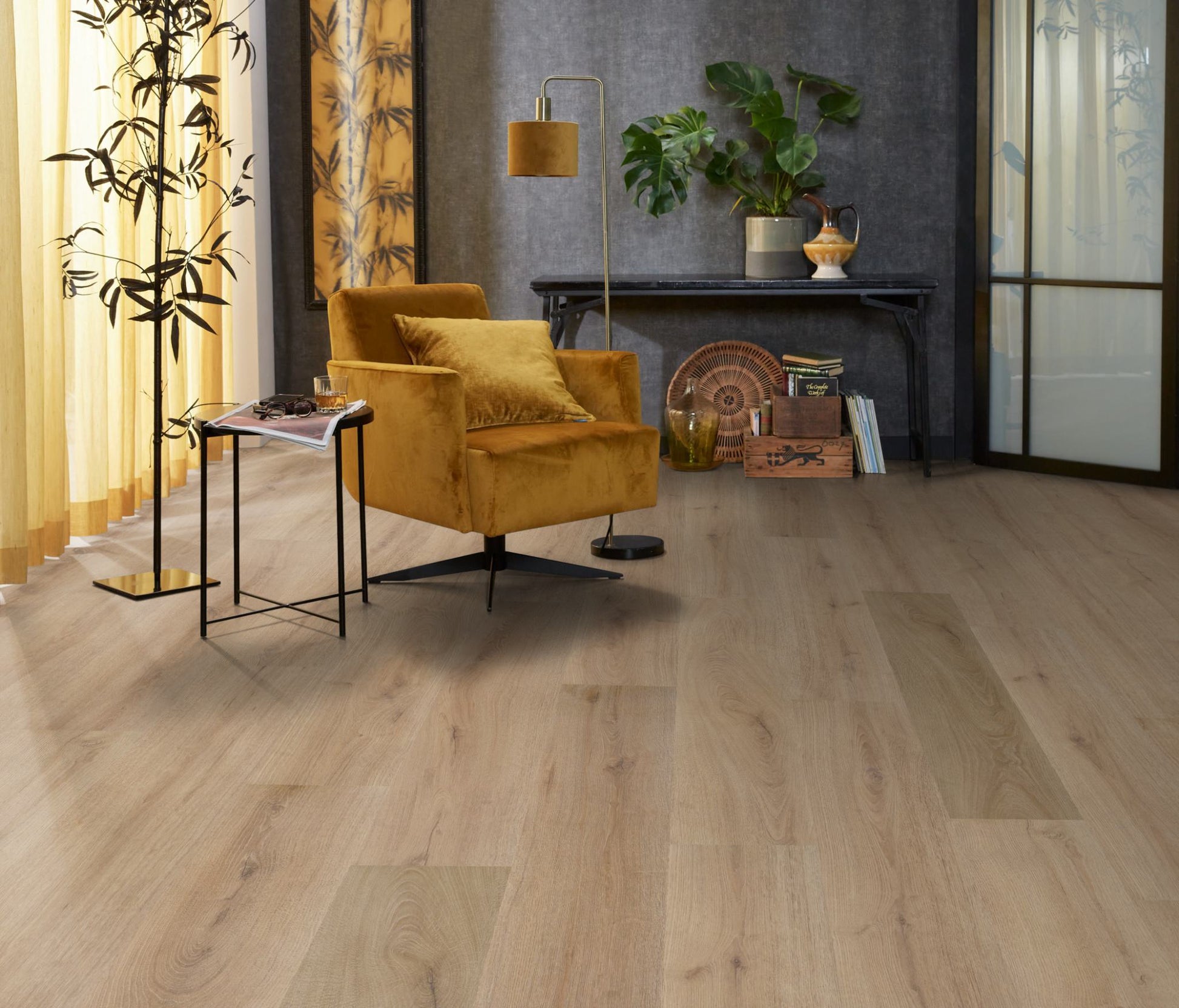 Floorlife Greenford Light Brown Dryback PVC - 6070101319 - Solza.nl
