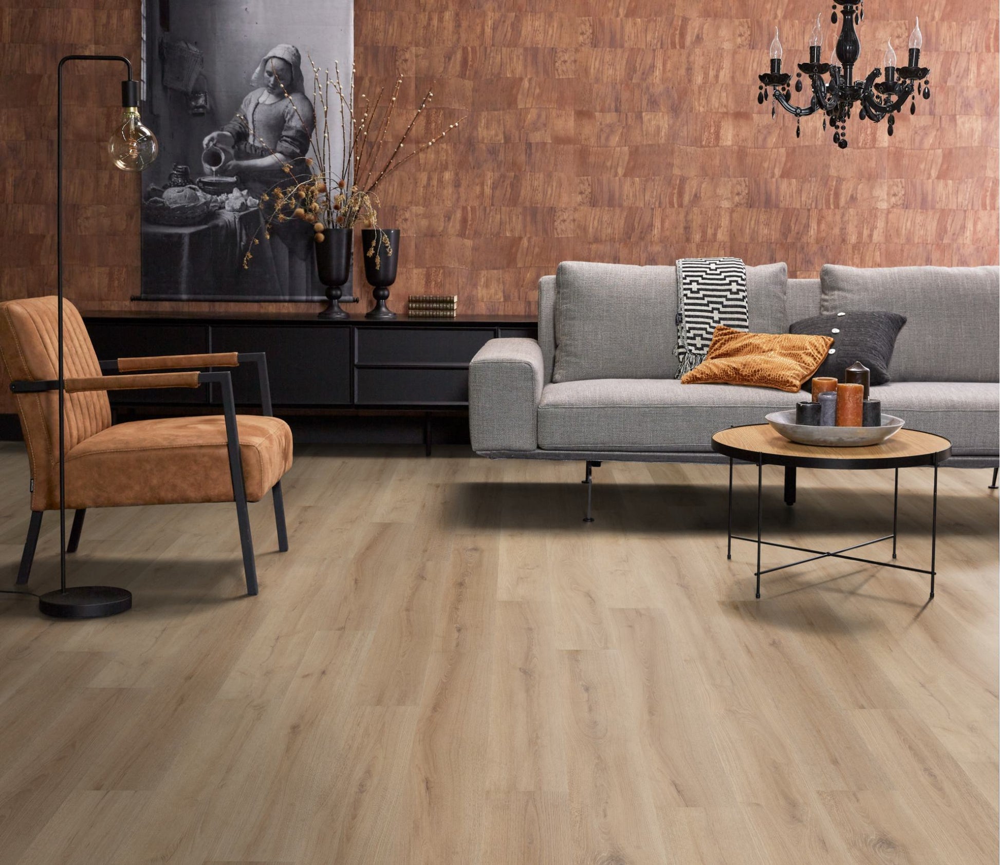 Floorlife Greenford Light Brown Dryback PVC - 6070101319 - Solza.nl