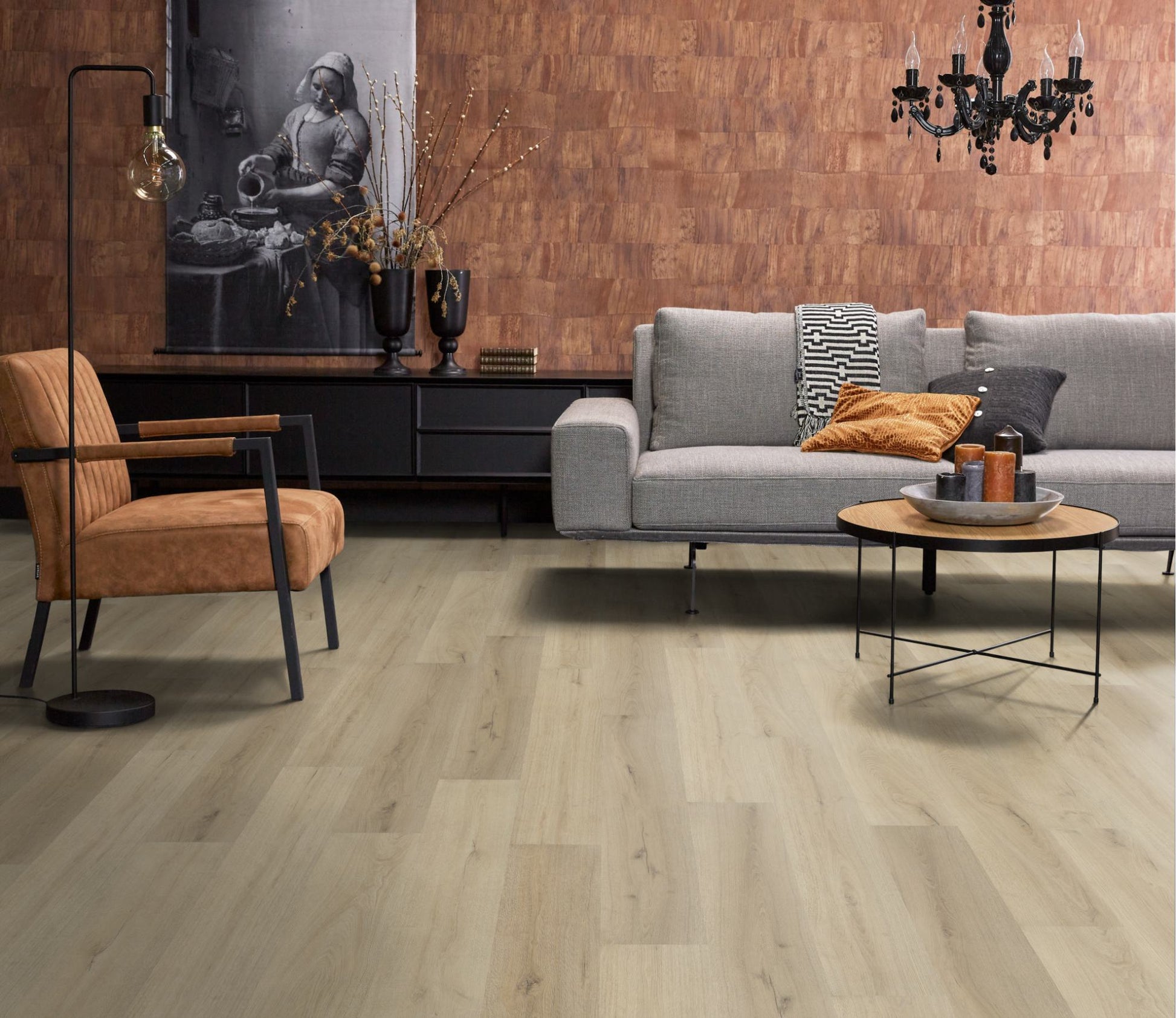 Floorlife Greenford Warm Beige Dryback PVC - 6070101119 - Solza.nl