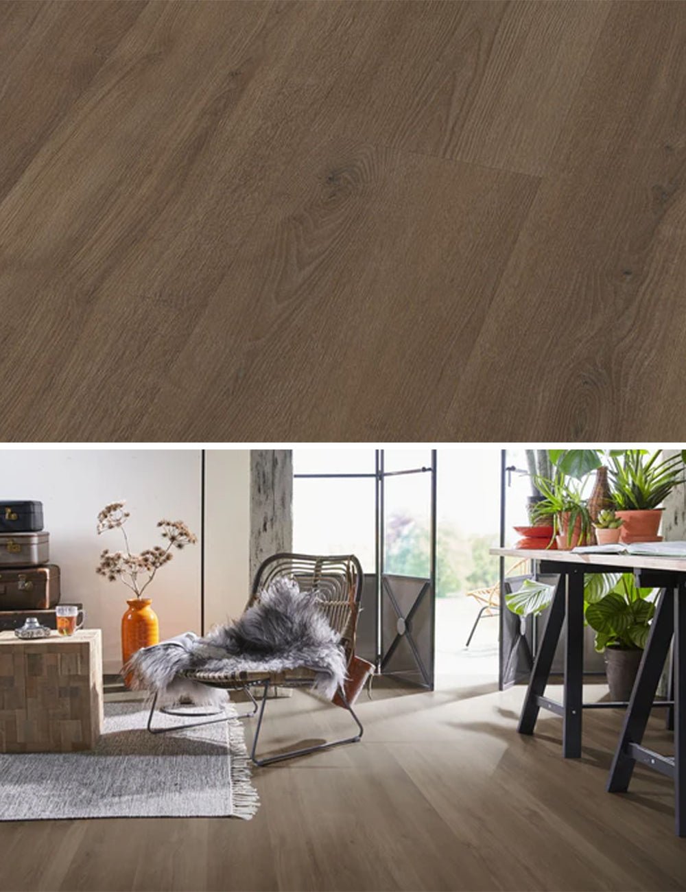 Ambiant Espero Warm Brown Plak PVC