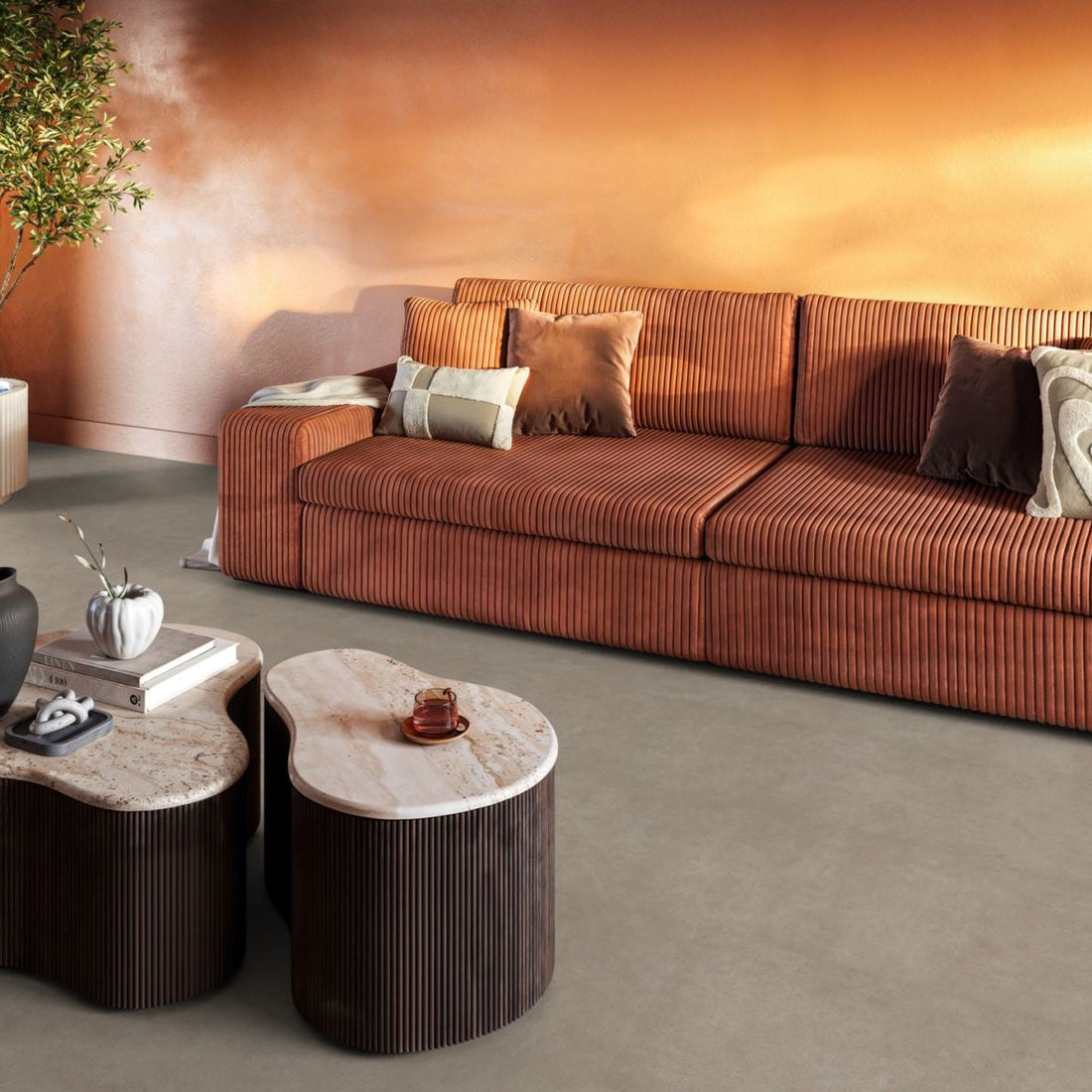 Floorlife Highbury Light Grey EVC - Dryback PVC - 6040100519 - Solza.nl