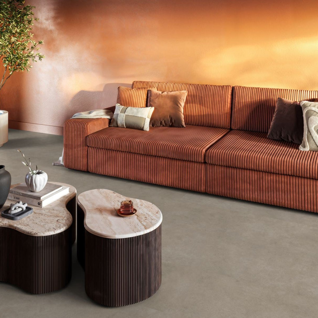 Floorlife Highbury XL Grey EVC - Dryback PVC - 6041101719 - Solza.nl