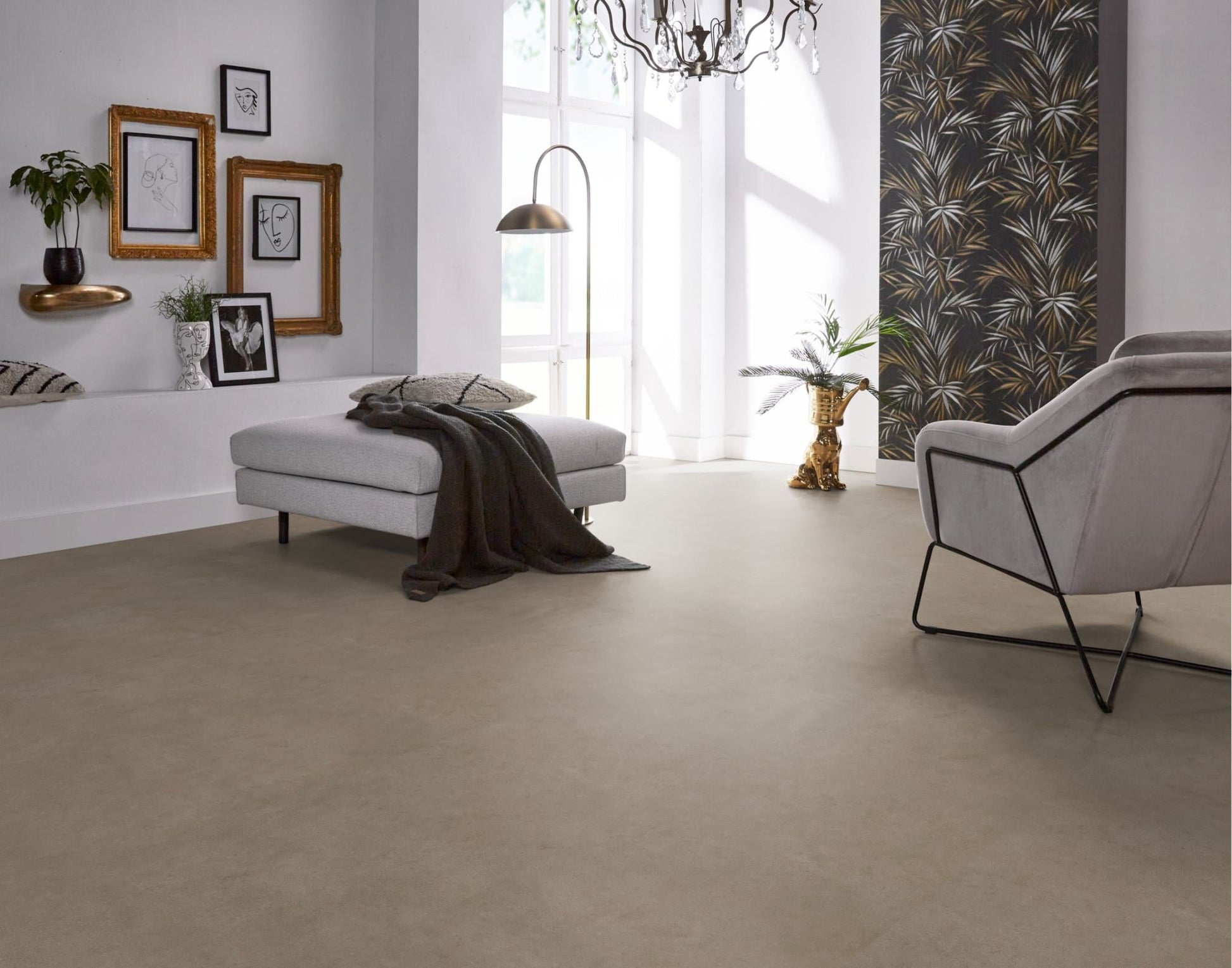 Floorlife Highbury XXL Taupe EVC - Dryback PVC - 6042102819 - Solza.nl