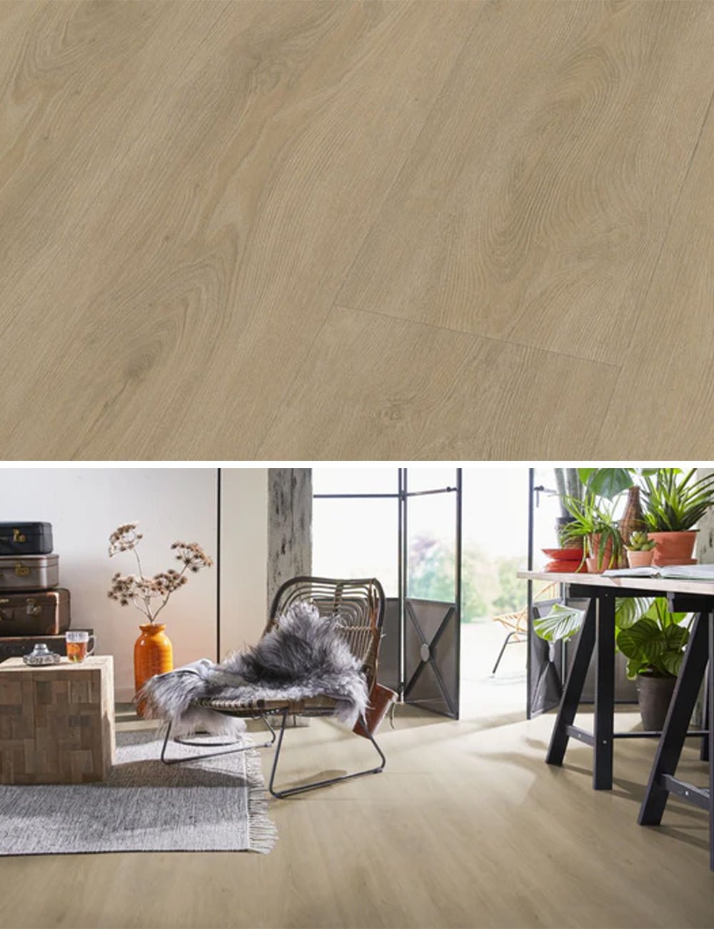 Ambiant Robusto Beige Plak PVC