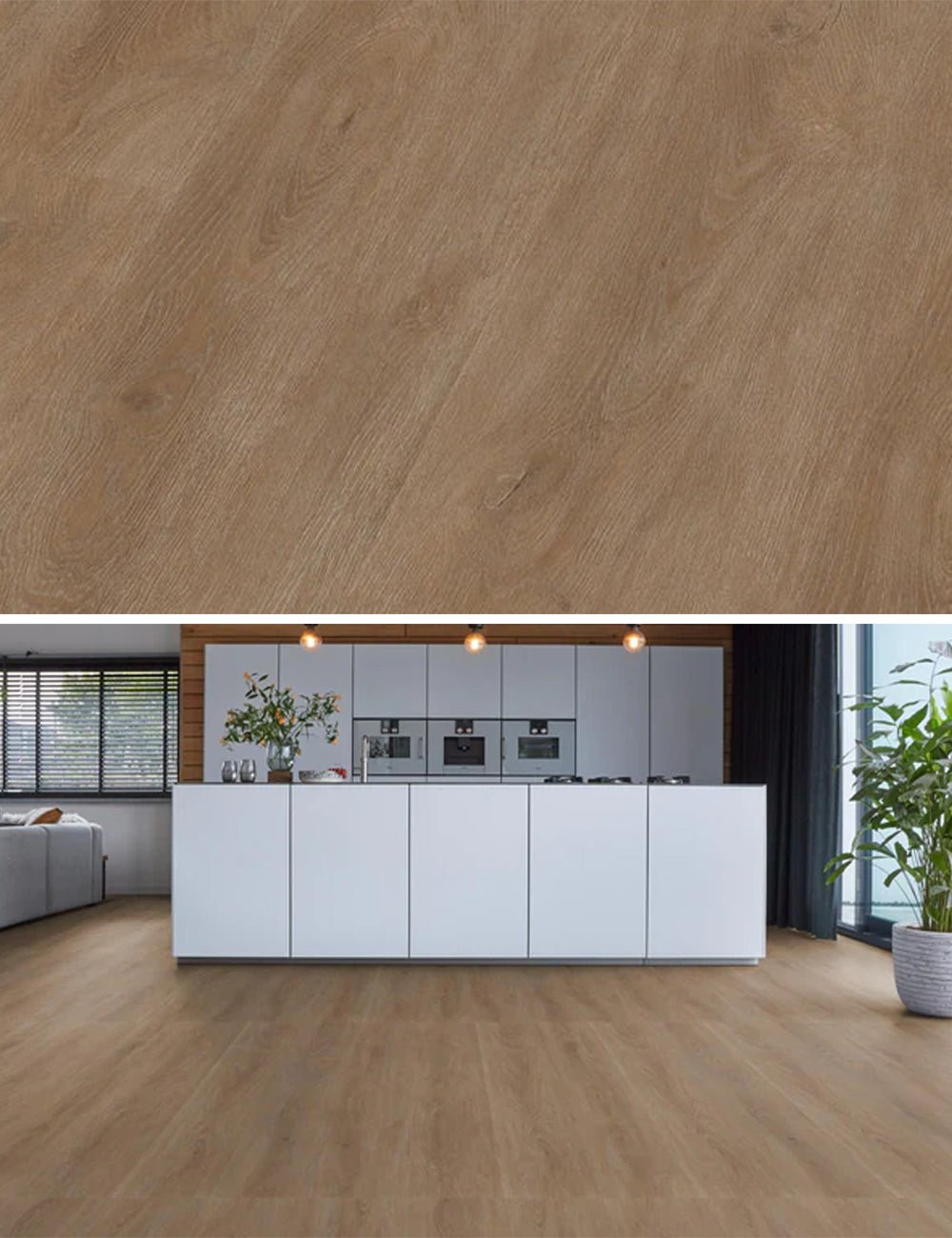 Ambiant Robusto Dark Oak Plak PVC
