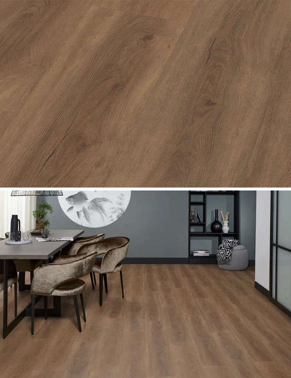 Ambiant Robusto Warm Brown Plak PVC