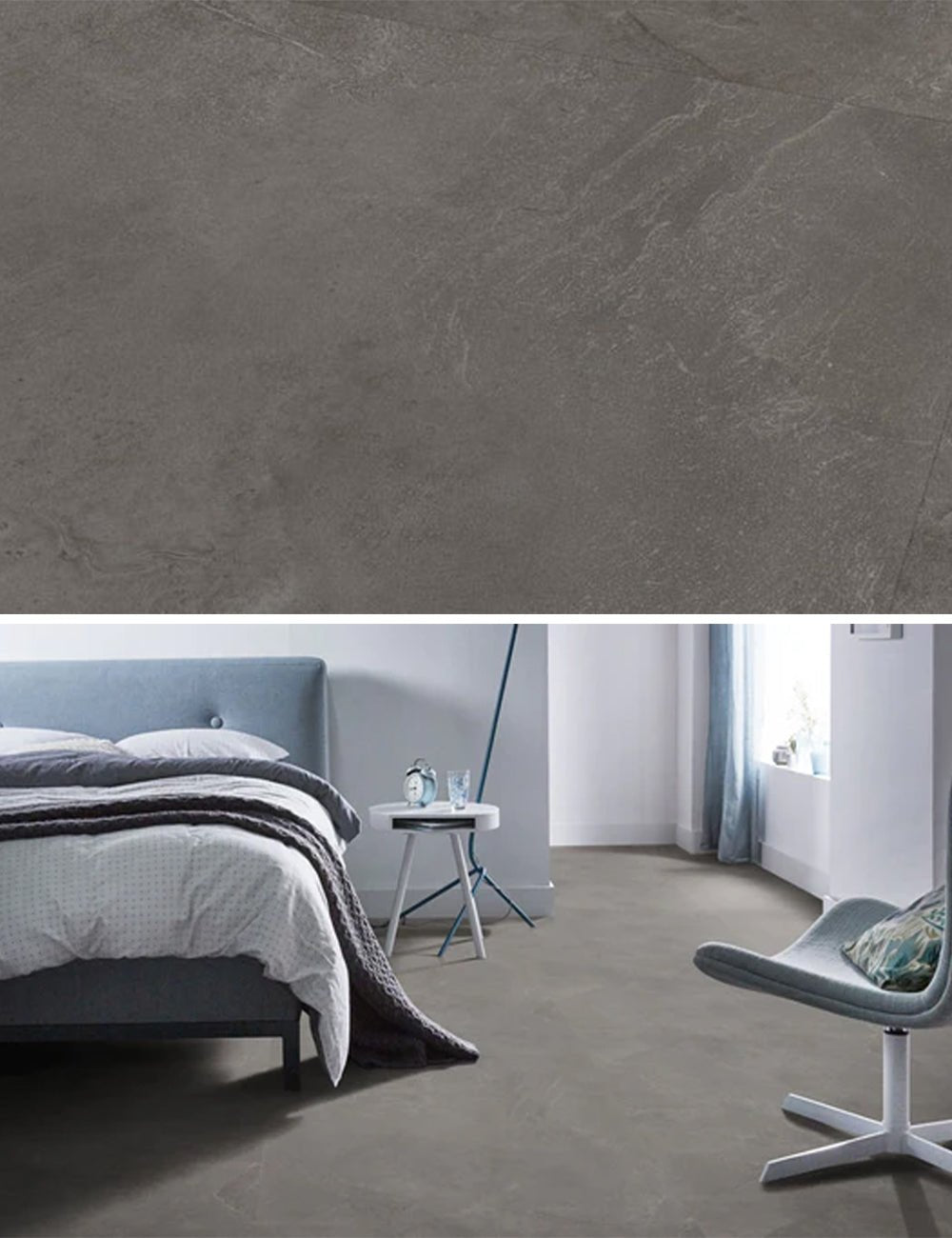 Ambiant Noveno XL Dark Grey Plak PVC