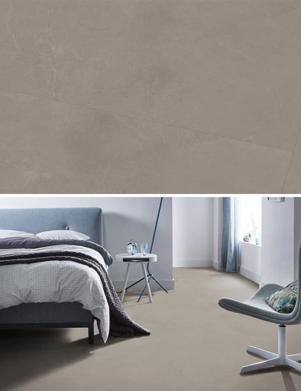 Ambiant Noveno XL Warm Grey Plak PVC