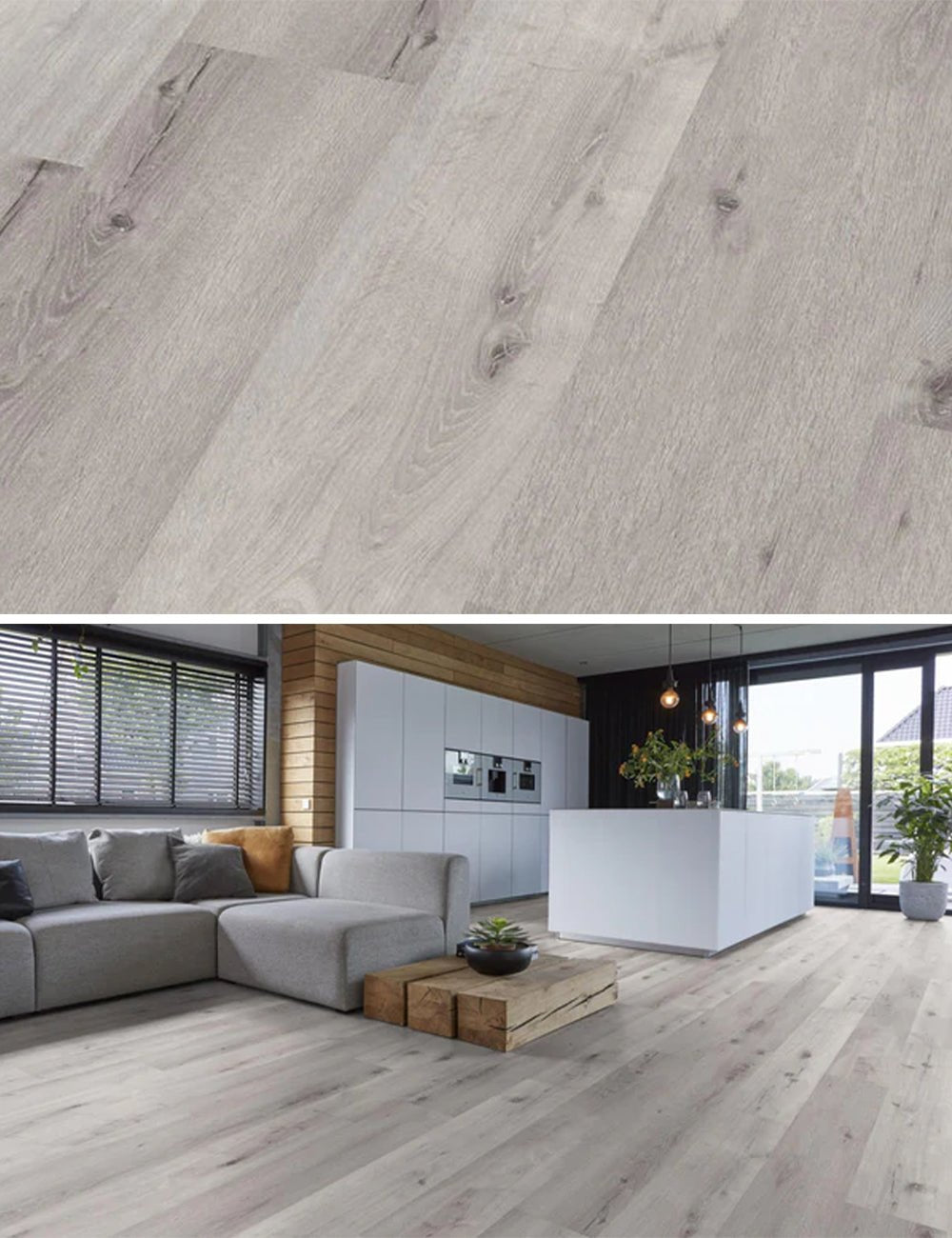 Ambiant Essenzo Light Grey Plak PVC