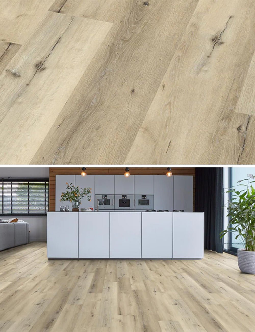 Ambiant Essenzo Light Oak Plak PVC