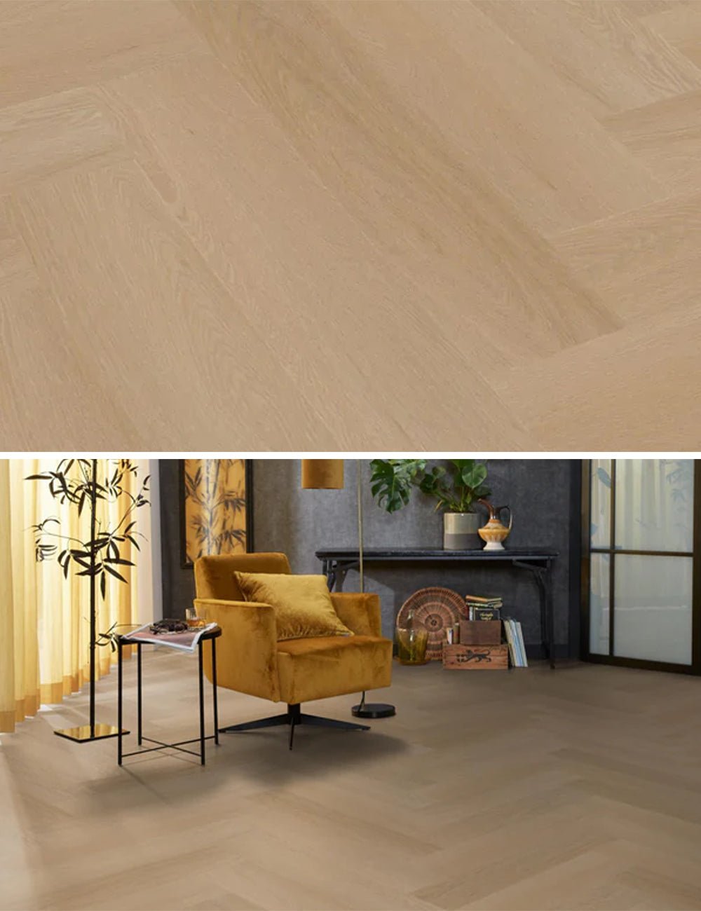 Ambiant Spigato Estino Natural Oak Click PVC SRC