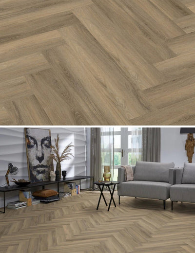 Ambiant Spigato Avanto Light Brown Click PVC SRC