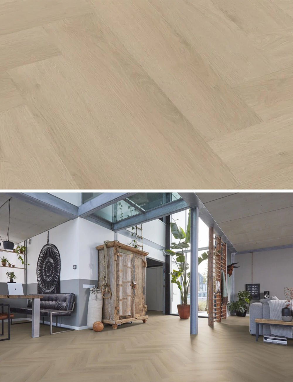 Ambiant Spigato Navaro Beige Click PVC