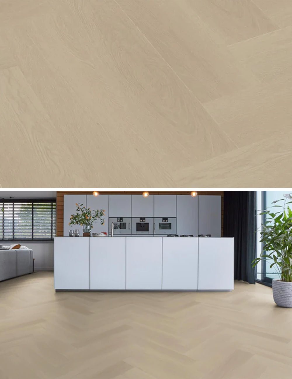 Ambiant Spigato Estino Beige Plak PVC
