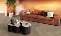 Floorlife YUP Sutton Smoky Herringbone Dryback PVC - 9030150519 - Solza.nl