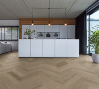 Floorlife YUP Sutton Smoky Herringbone Dryback PVC - 9030150519 - Solza.nl
