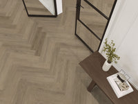 Floorlife YUP Sutton Smoky Herringbone Dryback PVC - 9030150519 - Solza.nl