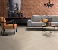 Floorlife YUP XL Brentford Beige Walvisgraat EVC - Dryback PVC - 7050100119 - Solza.nl