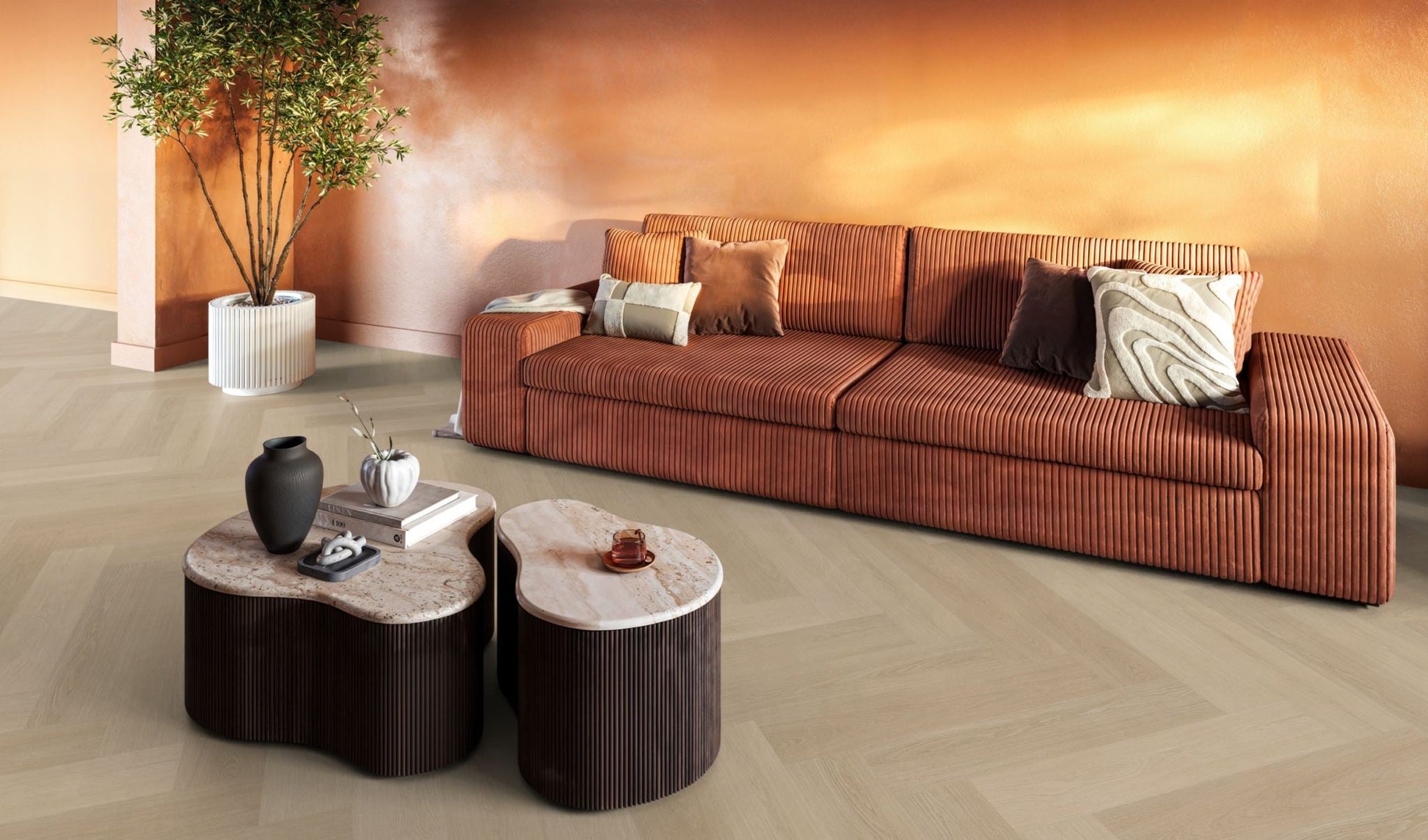 Floorlife YUP XL Brentford Natural Walvisgraat EVC - Click PVC SRC - 7051200219 - Solza.nl