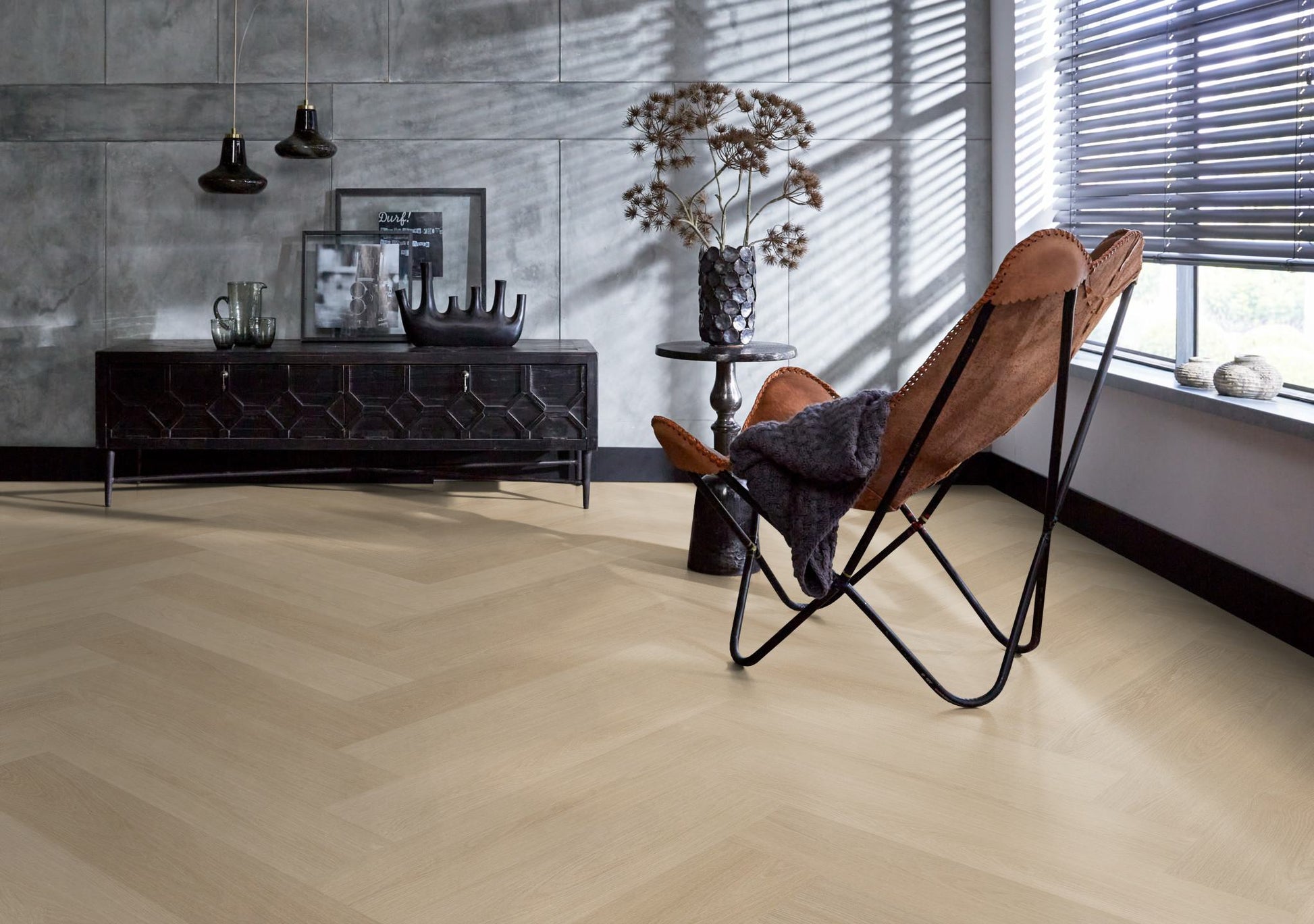 Floorlife YUP XL Brentford Natural Walvisgraat EVC - Click PVC SRC - 7051200219 - Solza.nl