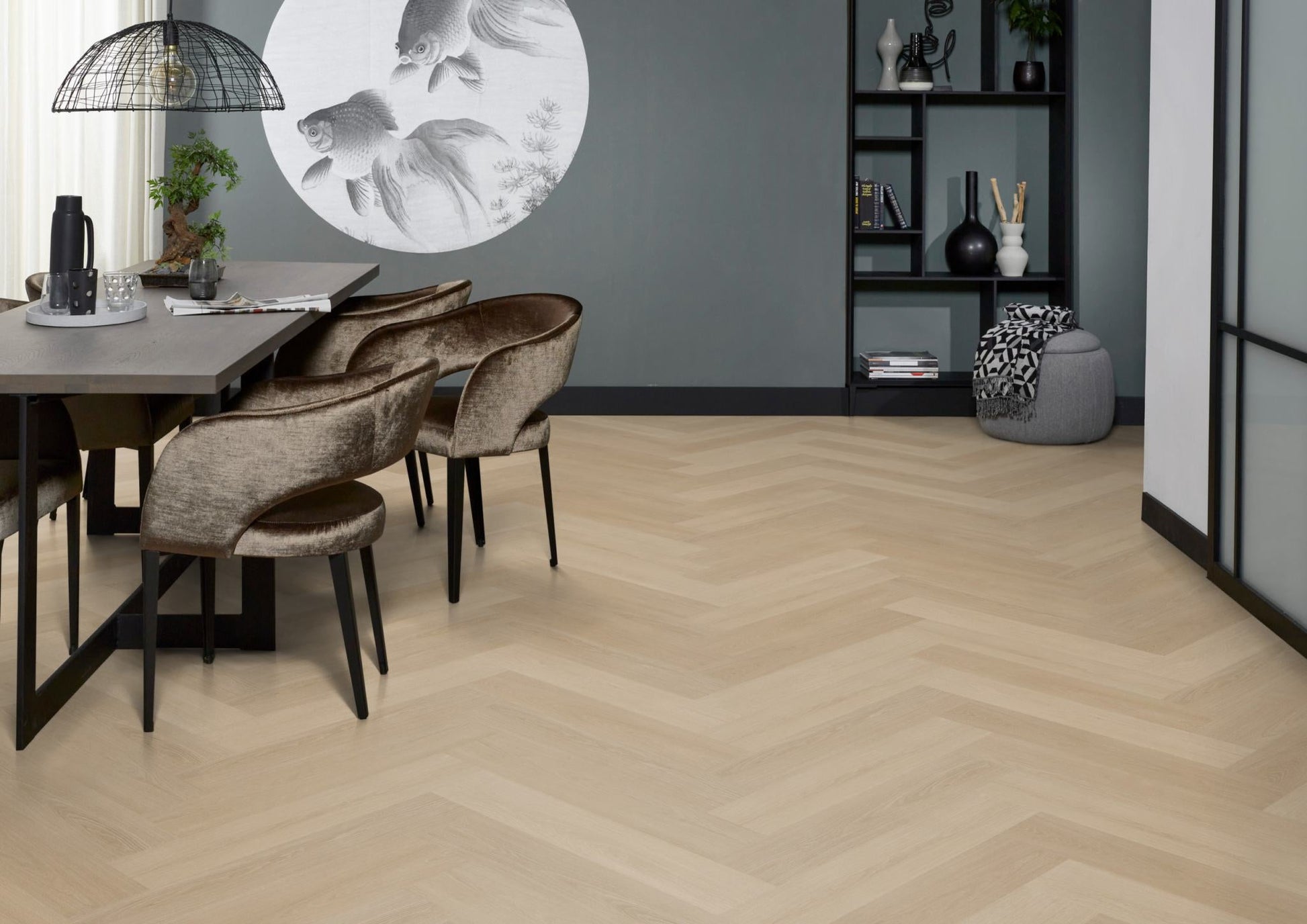 Floorlife YUP XL Brentford Natural Walvisgraat EVC - Click PVC SRC - 7051200219 - Solza.nl