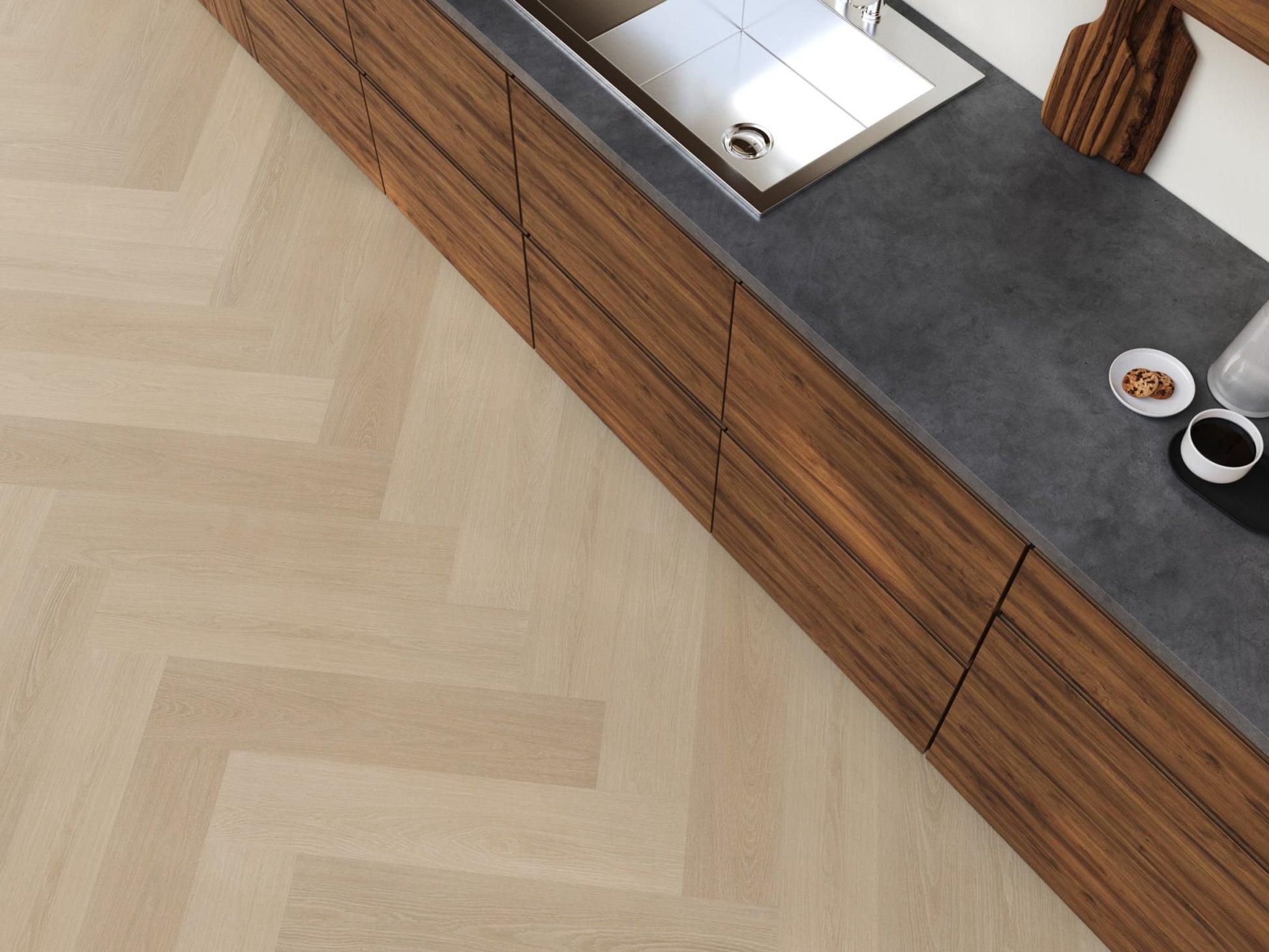 Floorlife YUP XL Brentford Natural Walvisgraat EVC - Click PVC SRC - 7051200219 - Solza.nl