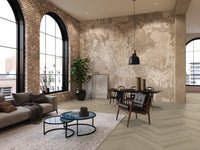 Floorlife YUP XL Greenford Beige Walvisgraat Dryback PVC - 6080101219 - Solza.nl