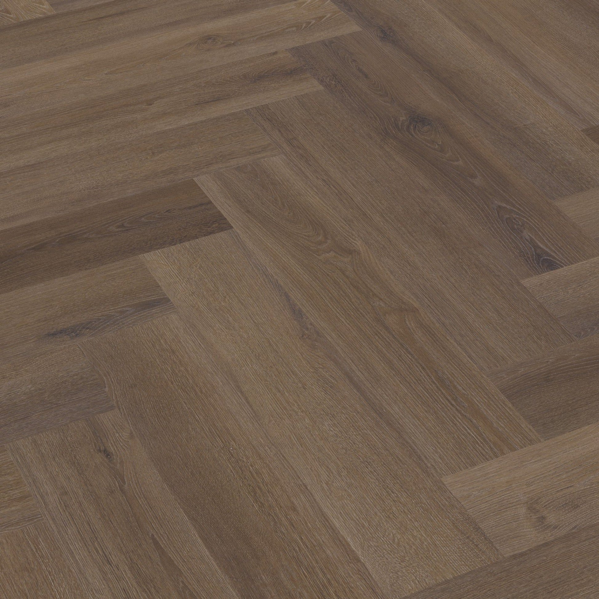 Floorlife YUP XL Greenford Brown Walvisgraat Dryback PVC - 6080101519 - Solza.nl