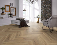Floorlife YUP XL Greenford Light Brown Walvisgraat Click PVC - SRC - 6081201319 - Solza.nl