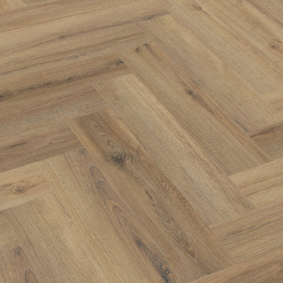 Floorlife YUP XL Greenford Light Brown Walvisgraat Dryback PVC - 6080101319 - Solza.nl
