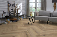 Floorlife YUP XL Greenford Light Brown Walvisgraat Dryback PVC - 6080101319 - Solza.nl