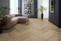 Floorlife YUP XL Greenford Light Brown Walvisgraat Dryback PVC - 6080101319 - Solza.nl