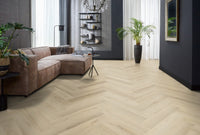 Floorlife YUP XL Greenford Warm Beige Walvisgraat Dryback PVC - 6080101119 - Solza.nl