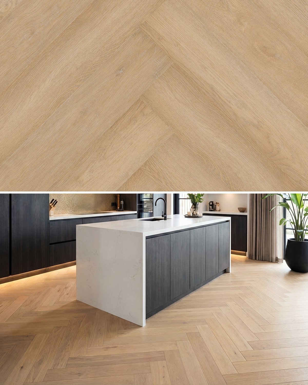 Hoomline Prestige 55 Visgraat Vail 5066 - Plak PVC - A10126 - Solza.nl