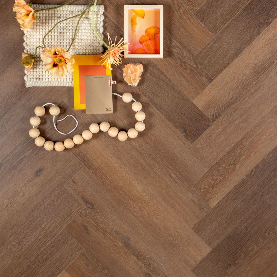 OTIUM Rose Herringbone Dryback 94601 - Solza.nl