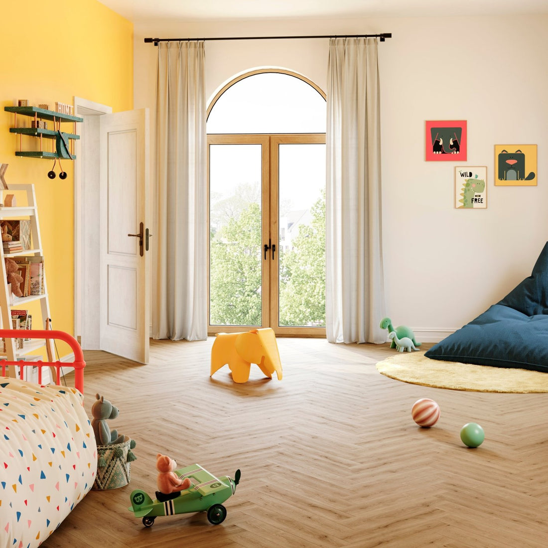 ParquetVinyl Mantaro Spice - Visgraat Click PVC - 125 x 625 mm - MAN-HB-5620-IB - Solza.nl