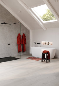 ParquetVinyl Nakuru Ivory - Rechte stroken Click PVC - 230 x 1843 mm - 10 dB - NAK-5762-IB - Solza.nl