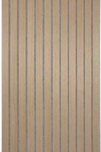 Solza Luxe Akupanel Eiken Wit Gelakt Grijs Vilt 240x60x2cm - met brede latten - Solza.nl