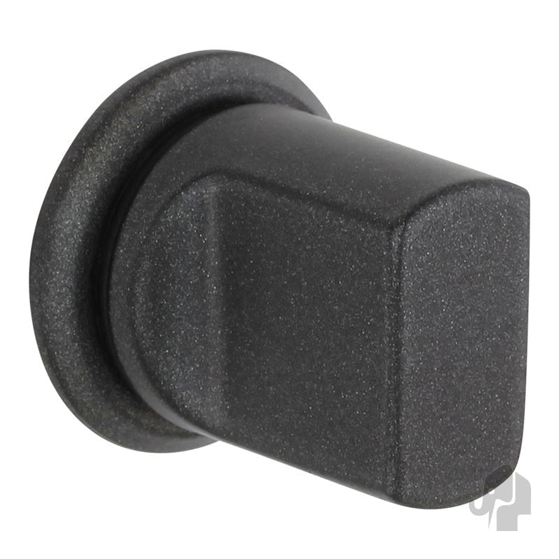 Toiletgarnituur Ibiza Rond Gunmetal - Solza.nl