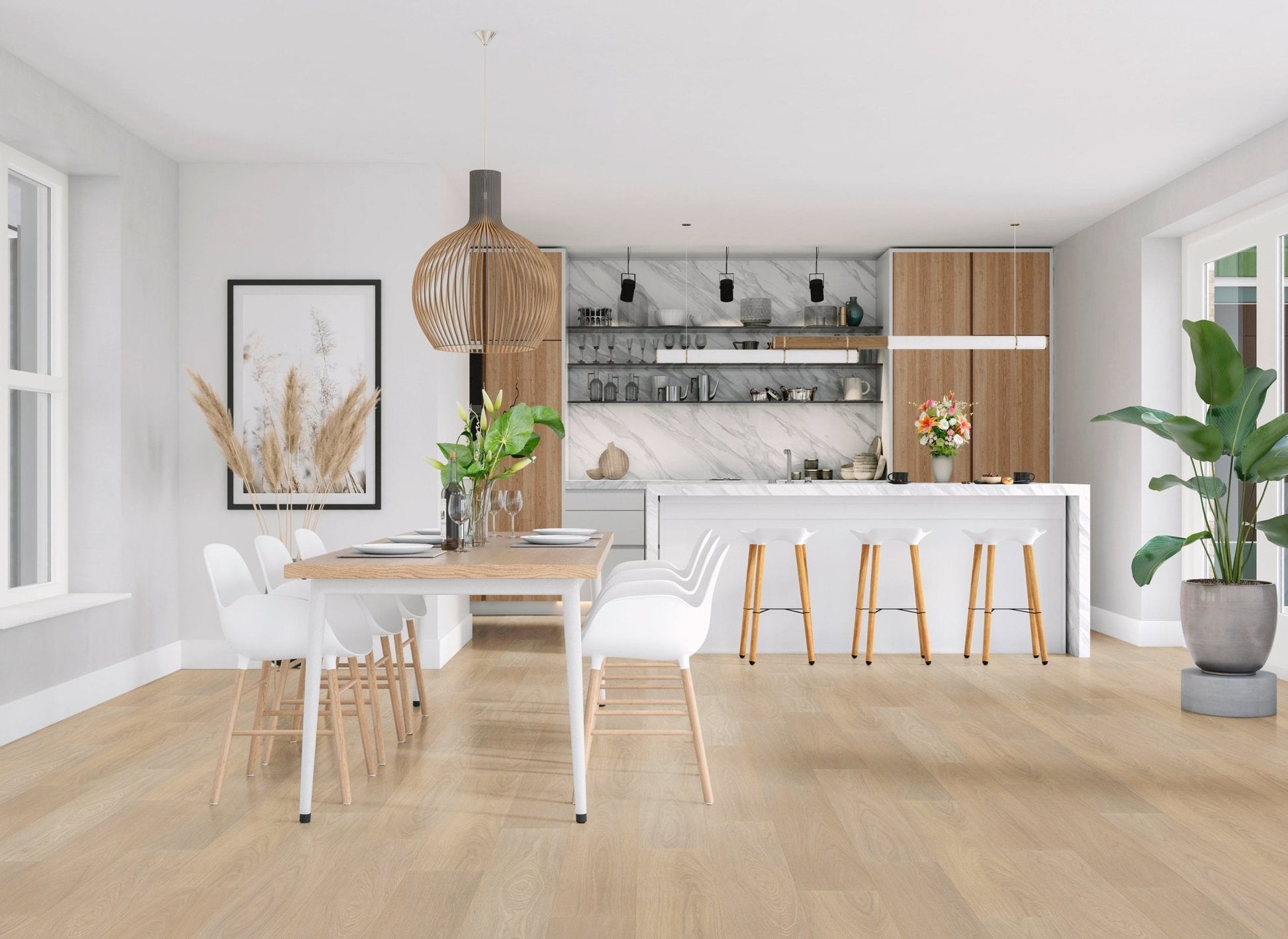 Vivafloors Bologna - Eiken 7810 - Walvisgraat Plak PVC - Solza.nl